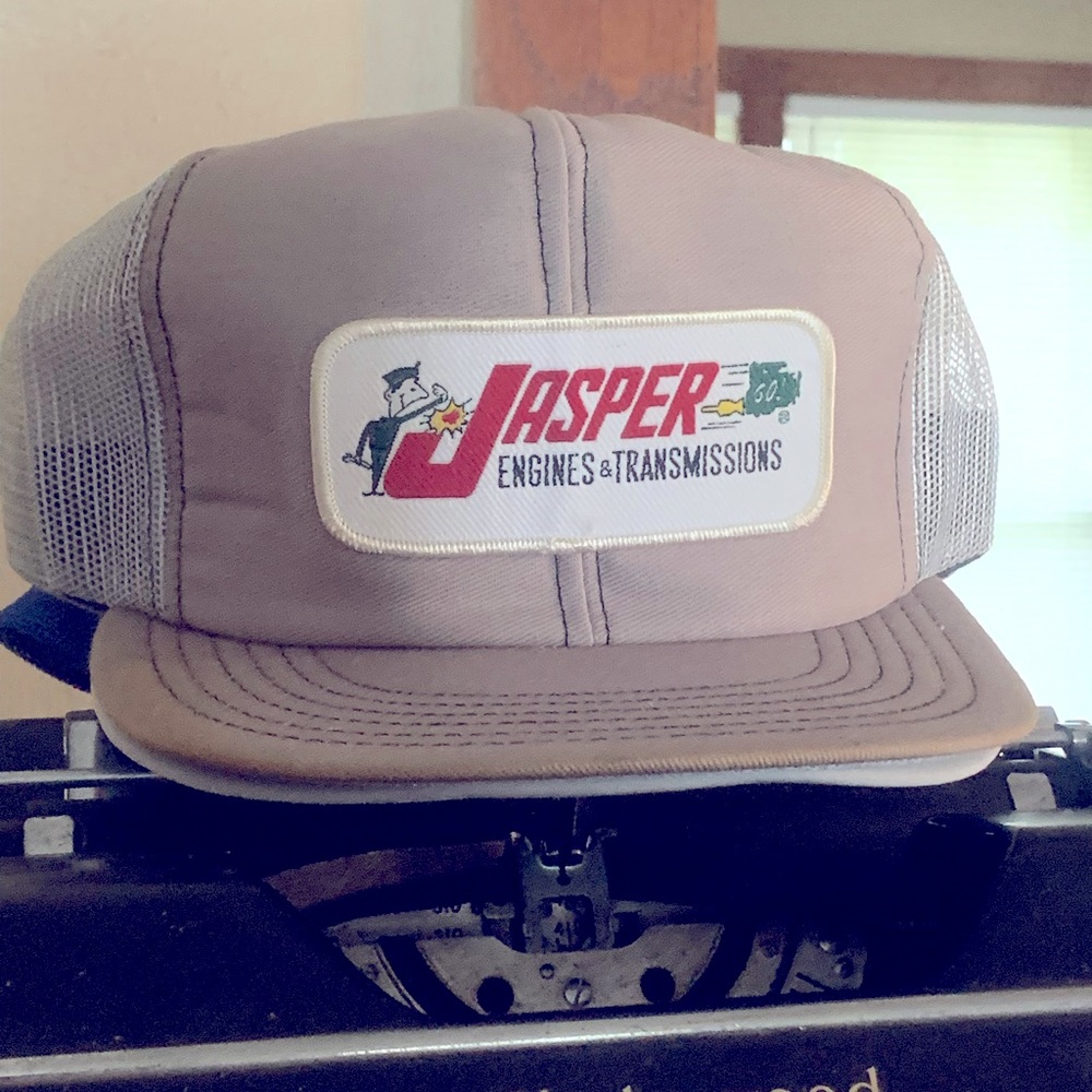 Vintage Jasper Engines And Transmissions Trucker last style snap Back Hat